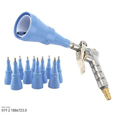 50 mm ilmaruiskutuspistoolin suutinilmakompressori